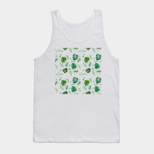 Tropical Plant Leaves - SM Tank Top